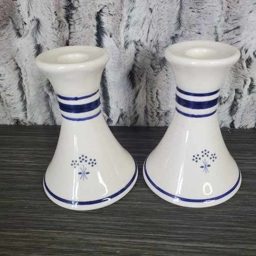White blue ceramic - white,
