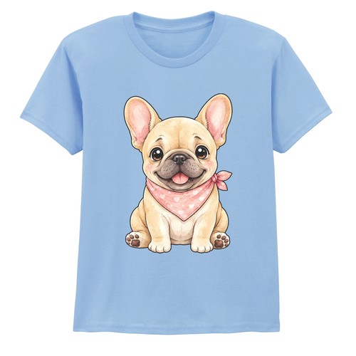 Girls french bulldog kids - french,