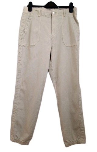 Stretch cuffed cargo beige - stretch,