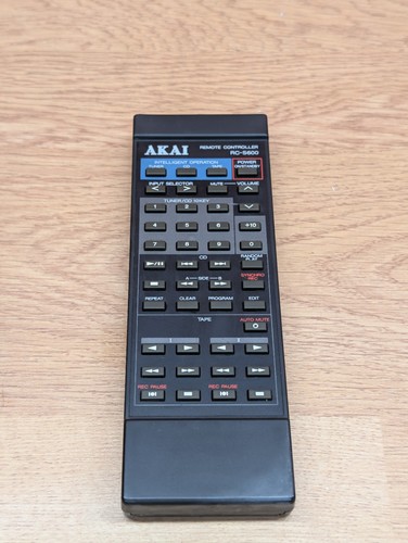 Akai s600 original - rc-s600, hi-fi