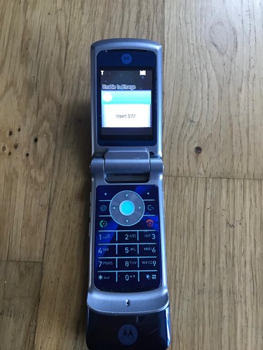 Motorola krzr blue mobile - krzr, k1