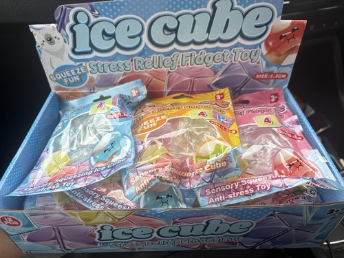 Squishy ice cube mini pack - ice,