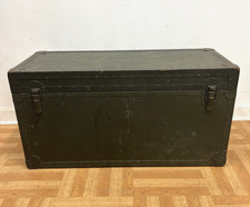 Vintage MILITARY STORAGE CHEST