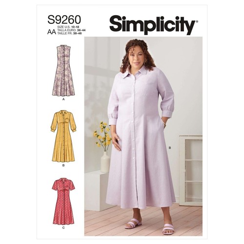 Simplicity sewing pattern 9260 - sewing,
