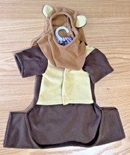 Rubies Official Star Wars Return Of The Jedi Medium Ewok Pet Costume, Worn Once