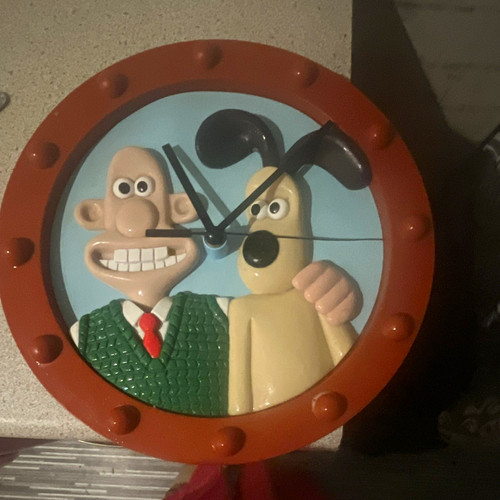 Wallace gromit round - wallace, &