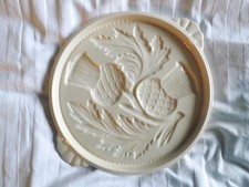 Large Shortbread Mould - Scottish Thistles Motif (used?)