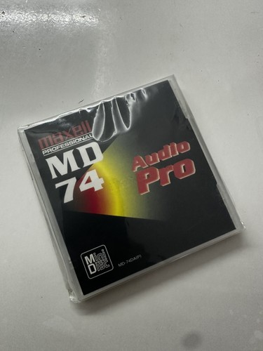 Maxell professional minidisc - professional,