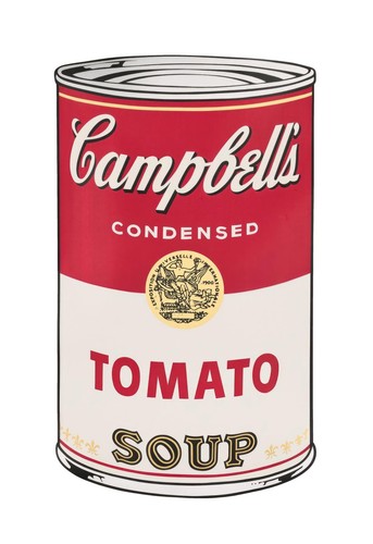 Tomato soup can andy warhol - tomato,