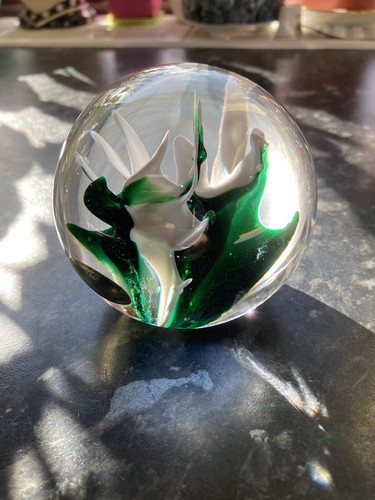 Wedgewood glass paperweight - wedgewood,