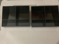 small sachet melamine tray for sugar , tea etc. . hotel quality x2. 15 cm x 12cm