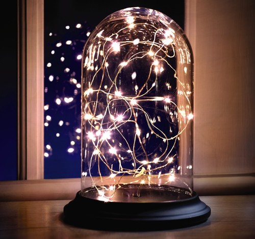 Glass bell jar - glass,