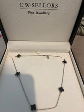 whitby jet necklace from the