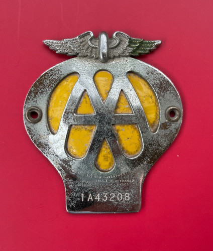 Vintage members car - vintage, aa