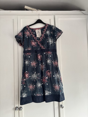 Mantaray navy dandelion print - navy,
