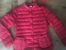 Uniqlo INES de la Fressange Ultra Light Down Compact RED SZ S. NEW