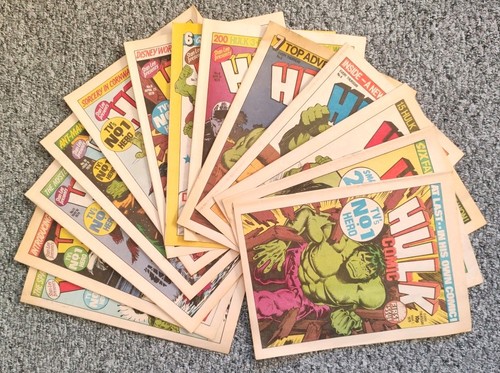 Hulk comic weekly issues - comic,