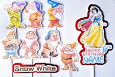 Snow white & 7 dwarfs cake