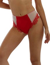 Playful Promises Anaise High Waist Brief Sexy Semi-Sheer Knickers PPHW3201