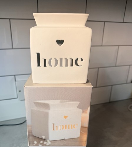 Ceramic oil burner 13cm white - oil,