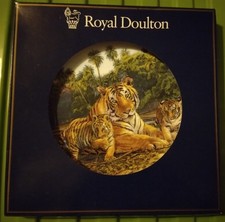 Royal Doulton Plate Big Cats