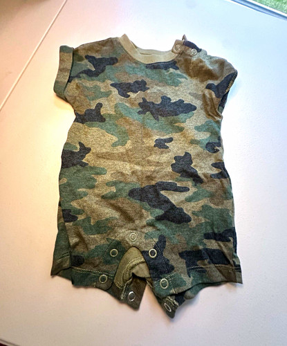 Wonder nation baby camo - nation, romper