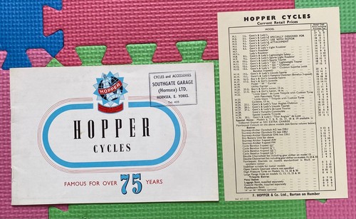 Hopper bicycle brochure - bicycle,