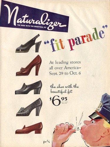 1945 naturalizer print - naturalizer, ad