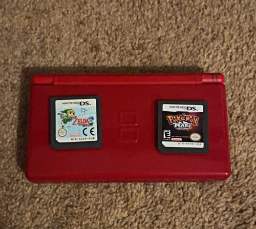 Nintendo lite red with - nintendo, ds