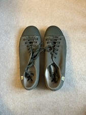 Men’s Casual Lyle And Scott Casual Trainers Size 9 Khaki Green Colour