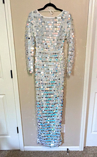 Catchall white silver sequin - white/silver,