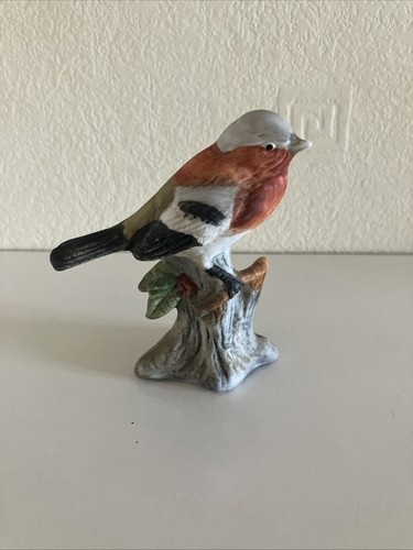 Hand painted ceramic - ceramic, chaffinch