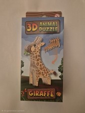 3D Giraffe Animal Puzzle