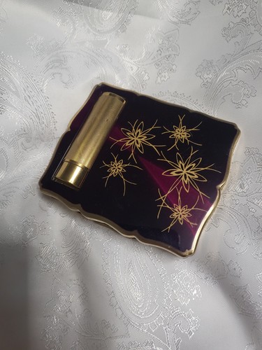 Vintage stratton enamel powder - vintage,