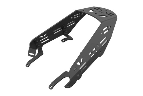 Rear rack for side saddlebags
