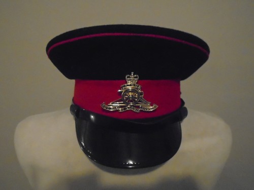 Royal artilery mens peaked cap - royal,