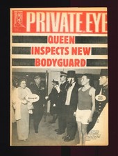 Private Eye magazine back