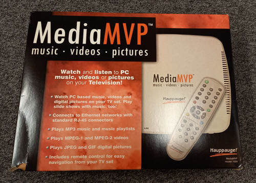 Hauppauge mediamvp media - mediamvp,