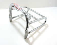 Chrome rear luggage rack -
