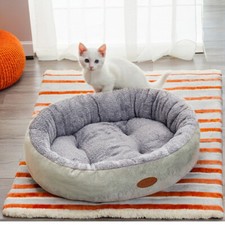 Plush Cat Bed Nest Bed Warm