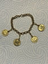 Gold Plated Sovereign Bracelet
