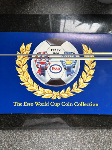 Esso world cup coin collection - esso,