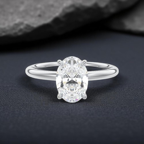 14k white gold - white, wedding
