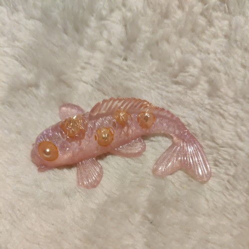 Homemade resin small koi - small,