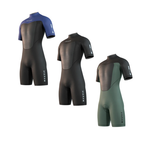 Mystic brand 2mm - brand, back-zip