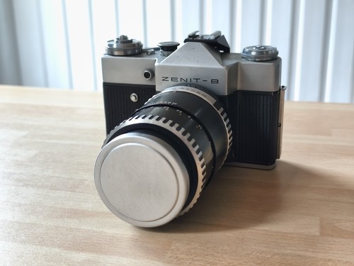 Zenit camera with - carl, zeiss