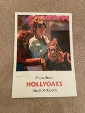 MOYÀ BRADY     (HOLLYOAKS) PRESIGNED CAST CARD