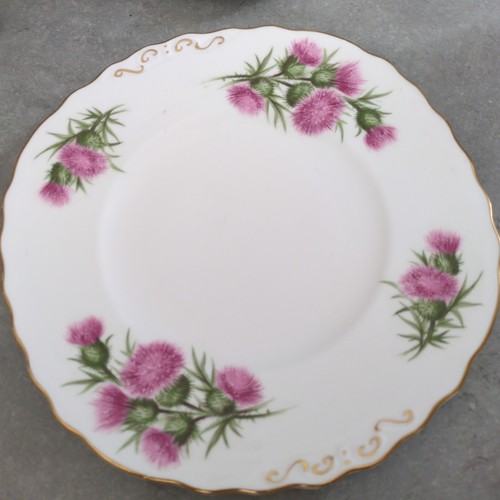 Vintage colclough thistle - thistle, 7608