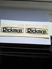 Pair Of Genuine Rickman Tank