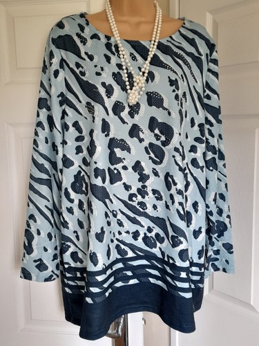 Bonmarche light blue and navy - bonmarche,